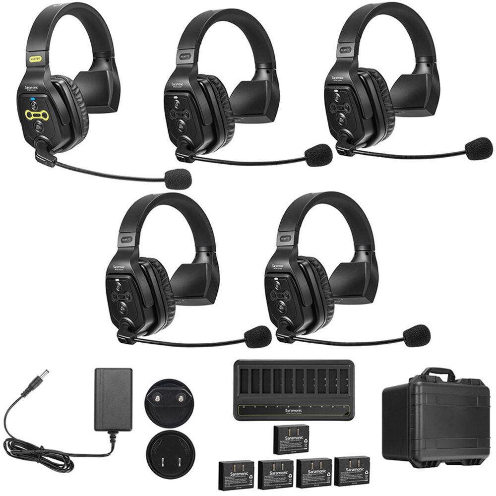 Беспроводной интерком Saramonic WiTalk-WT5S 5-Person Full-Duplex Wireless WITALK-WT5S
Беспроводной интерком Saramonic WiTalk-WT5S 5-Person Full-Duplex Wireless WITALK-WT5S