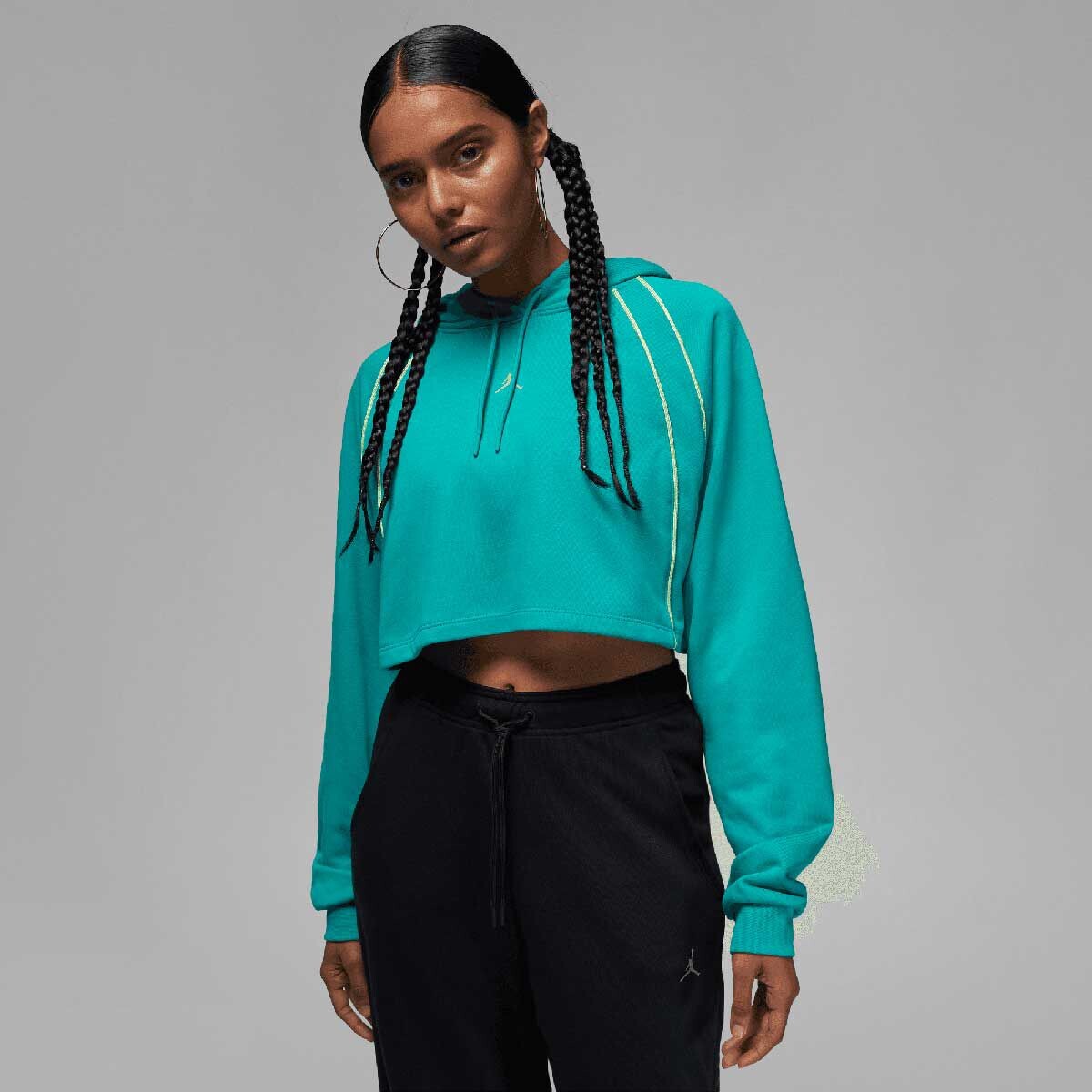 Толстовка W J SPORT CROP FLEECE HOODY Jordan, цвет Emerald/Valerian Blau/Limette
Толстовка W J SPORT CROP FLEECE HOODY Jordan, цвет Emerald/Valerian Blau/Limette