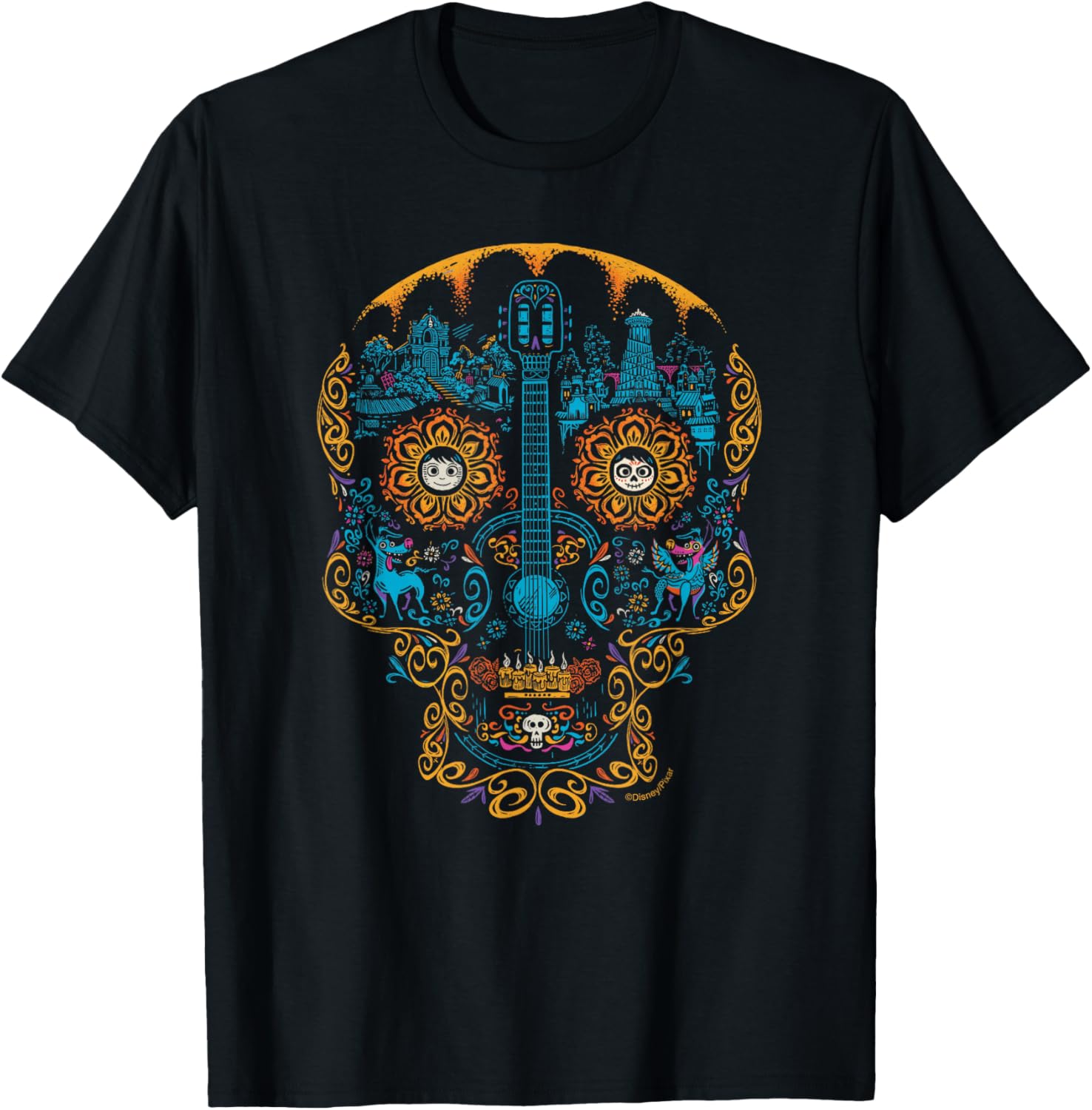 Футболка Disney and Pixar Coco Miguel Sugar Skull, черная Disney Pixar
Футболка Disney and Pixar Coco Miguel Sugar Skull, черная Disney Pixar