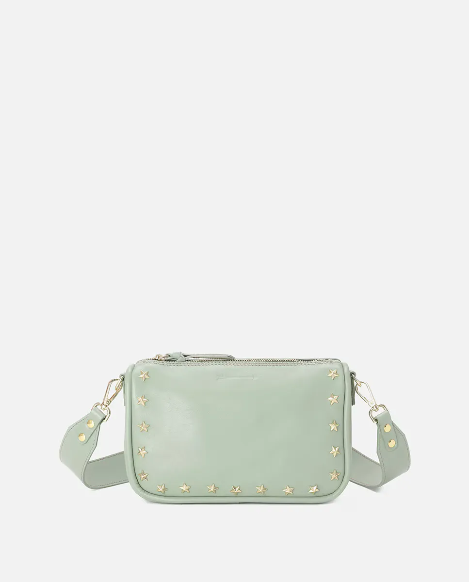 Маленькая кожаная сумка через плечо Sandy Stars Mercules, бирюзовый
Маленькая кожаная сумка через плечо Sandy Stars Mercules, бирюзовый