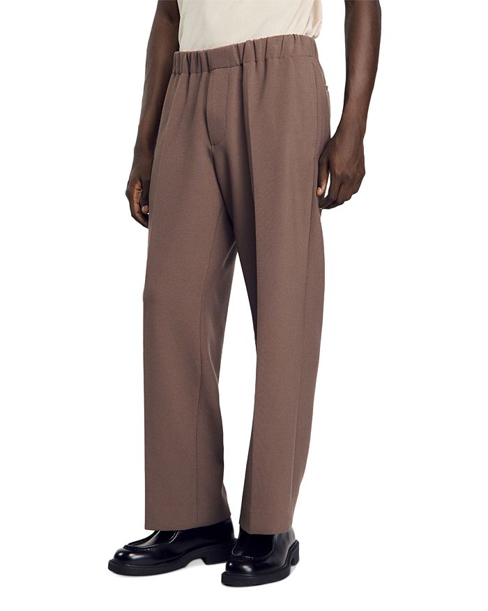 Широкие брюки Sandro, коричневый/бежевый
Широкие брюки Sandro, коричневый/бежевый