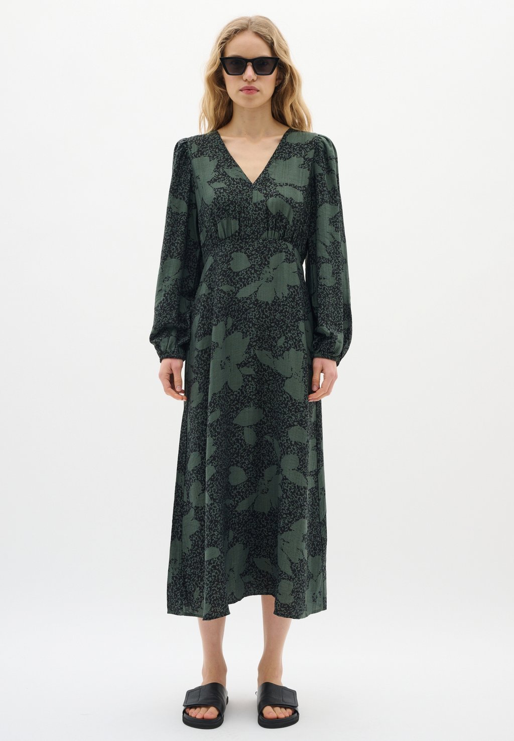 Платье макси IDANA InWear, мультиколор 
Платье макси IDANA InWear, мультиколор