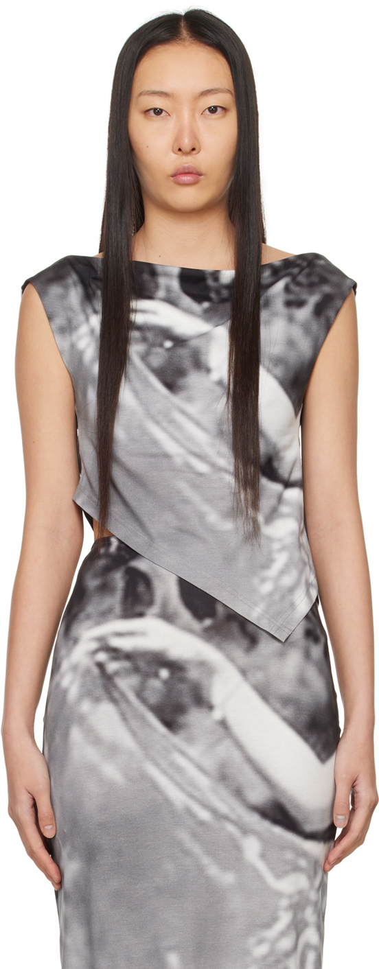 ELLI ENE Эксклюзивный серый топ-топ Float ELLISS
ELLI ENE Эксклюзивный серый топ-топ Float ELLISS