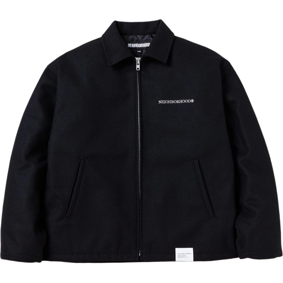NEIGHBORHOOD Майка-рубашка с молнией и логотипом, Black
NEIGHBORHOOD Майка-рубашка с молнией и логотипом, Black
