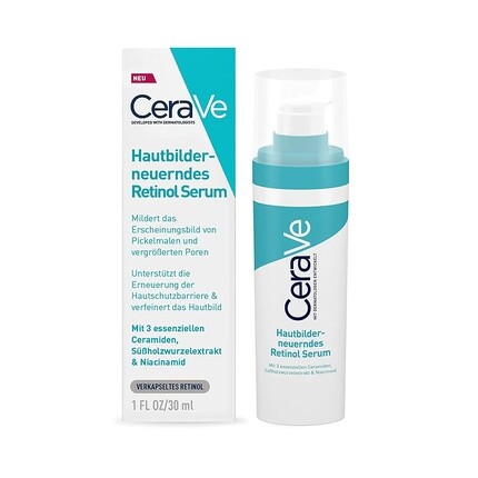 Обновляющая кожу сыворотка с ретинолом, керамидами и ниацинамидом, 30 мл, Cerave
Обновляющая кожу сыворотка с ретинолом, керамидами и ниацинамидом, 30 мл, Cerave