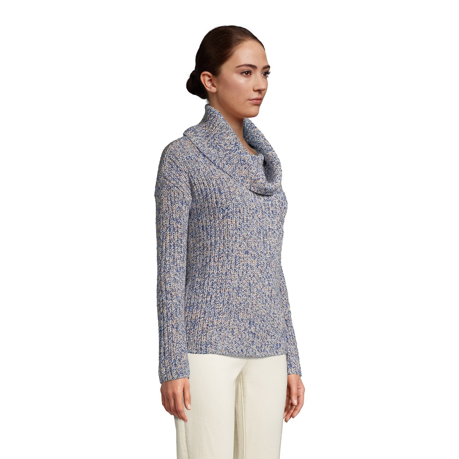 Уютный свитер Petite Lands' End с воротником-хомутом Lands' End
Уютный свитер Petite Lands' End с воротником-хомутом Lands' End