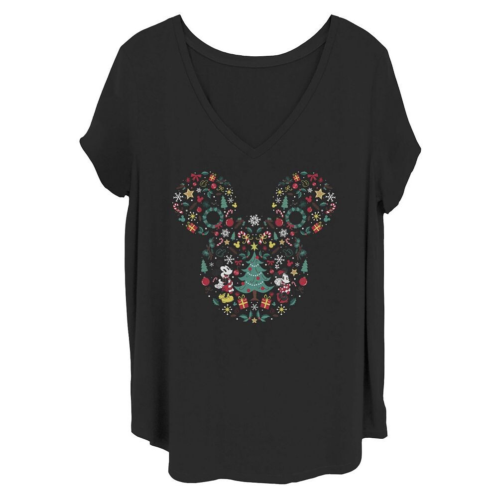 Рождественская футболка Disney's Mickey and Minnie Juniors Plus Licensed Character, черный
Рождественская футболка Disney's Mickey and Minnie Juniors Plus Licensed Character, черный