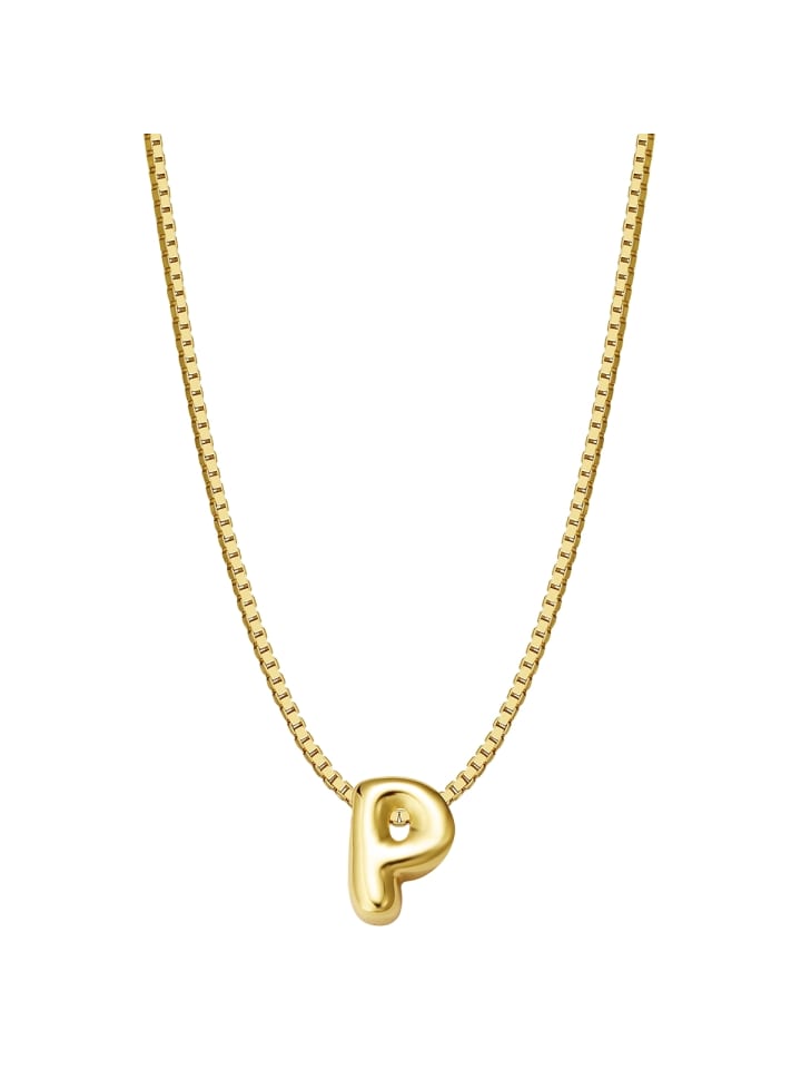 Glanzstücke München Серебряное колье с буквой P в оправе из желтого золота
Glanzstücke München Серебряное колье с буквой P в оправе из желтого золота
