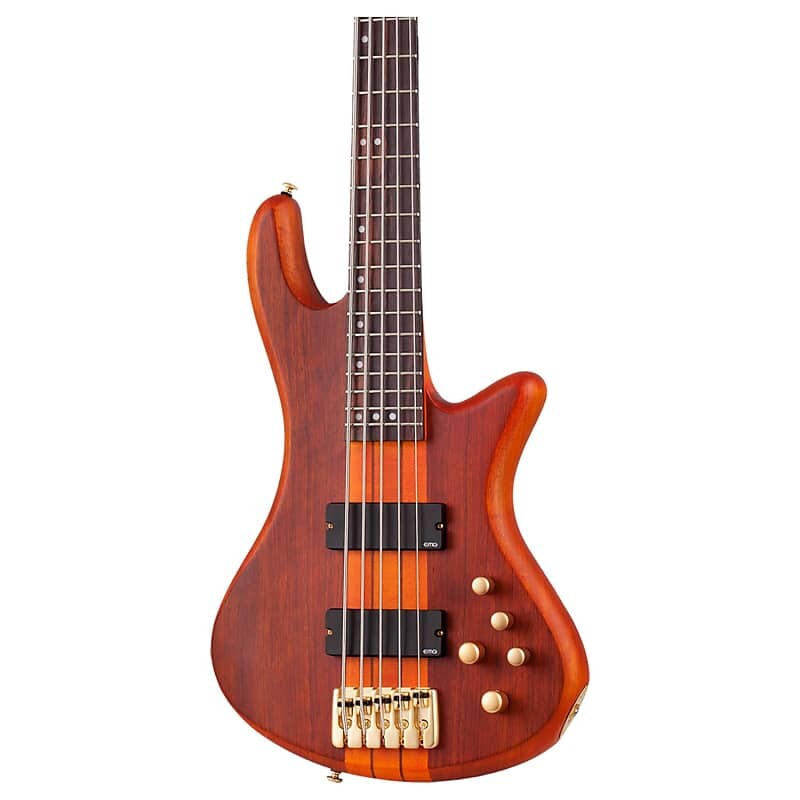 Schecter Stiletto Studio-5 FF 5-струнная бас-гитара с веерными ладами, медовый сатин
Schecter Stiletto Studio-5 FF 5-струнная бас-гитара с веерными ладами, медовый сатин