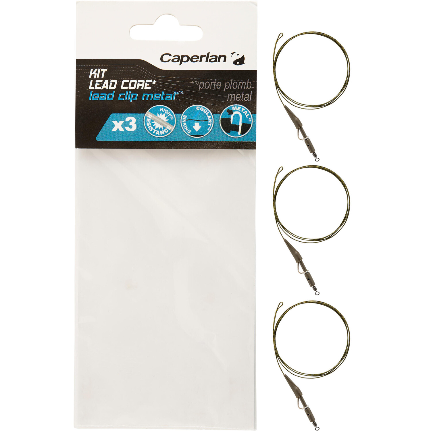 Комплект из свинцового сердечника и металлической свинцовой клипсы для ловли карпа CAPERLAN, оливково-зеленый
Комплект из свинцового сердечника и металлической свинцовой клипсы для ловли карпа CAPERLAN, оливково-зеленый