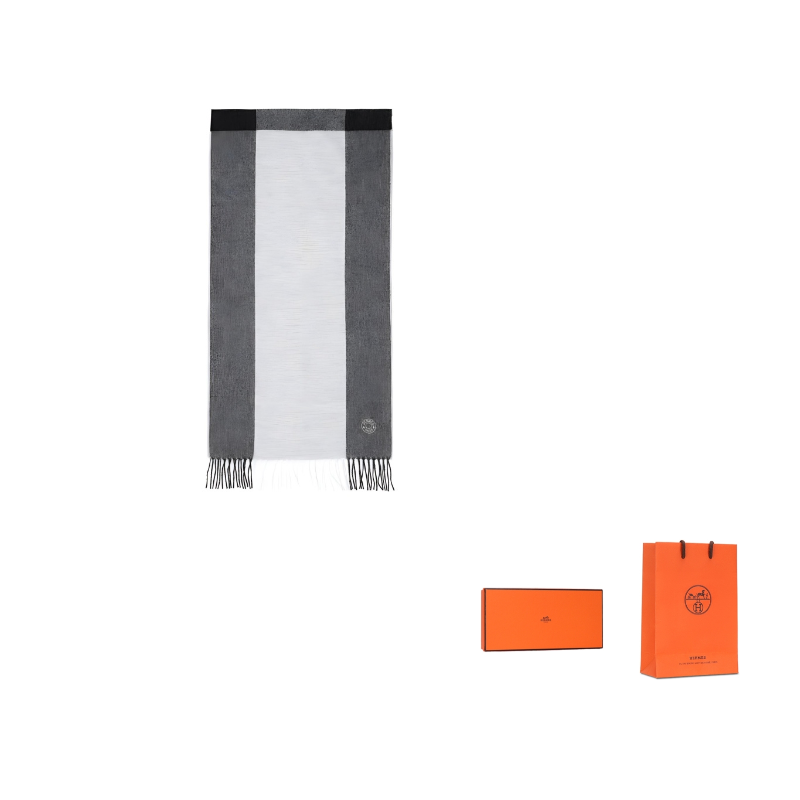 Летний вязаный шарф Summerblock для мужчин HERMES, серый
Летний вязаный шарф Summerblock для мужчин HERMES, серый
