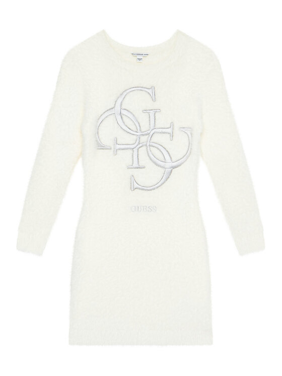 Вязаное платье regular fit J5BK08 Z0720 Guess, экрю
Вязаное платье regular fit J5BK08 Z0720 Guess, экрю
