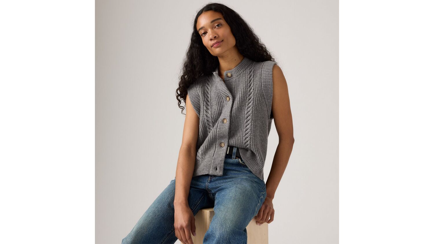 Свитер Ines Cable Levi's, Mid Heather Gray - Grey
Свитер Ines Cable Levi's, Mid Heather Gray - Grey