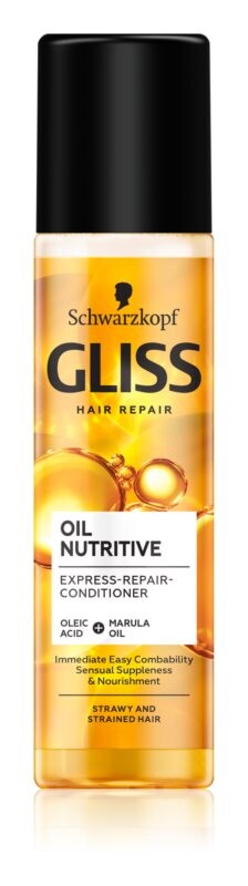 Регенерирующий бальзам для непослушных и вьющихся волос Schwarzkopf Gliss Oil Nutritive
Регенерирующий бальзам для непослушных и вьющихся волос Schwarzkopf Gliss Oil Nutritive