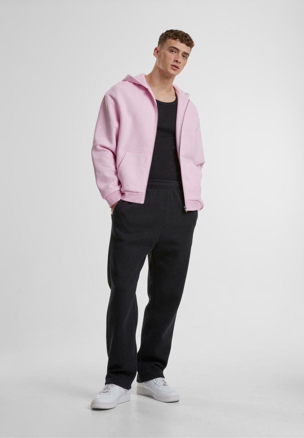 Толстовка на молнии Urban Classics, розовый
Толстовка на молнии Urban Classics, розовый
