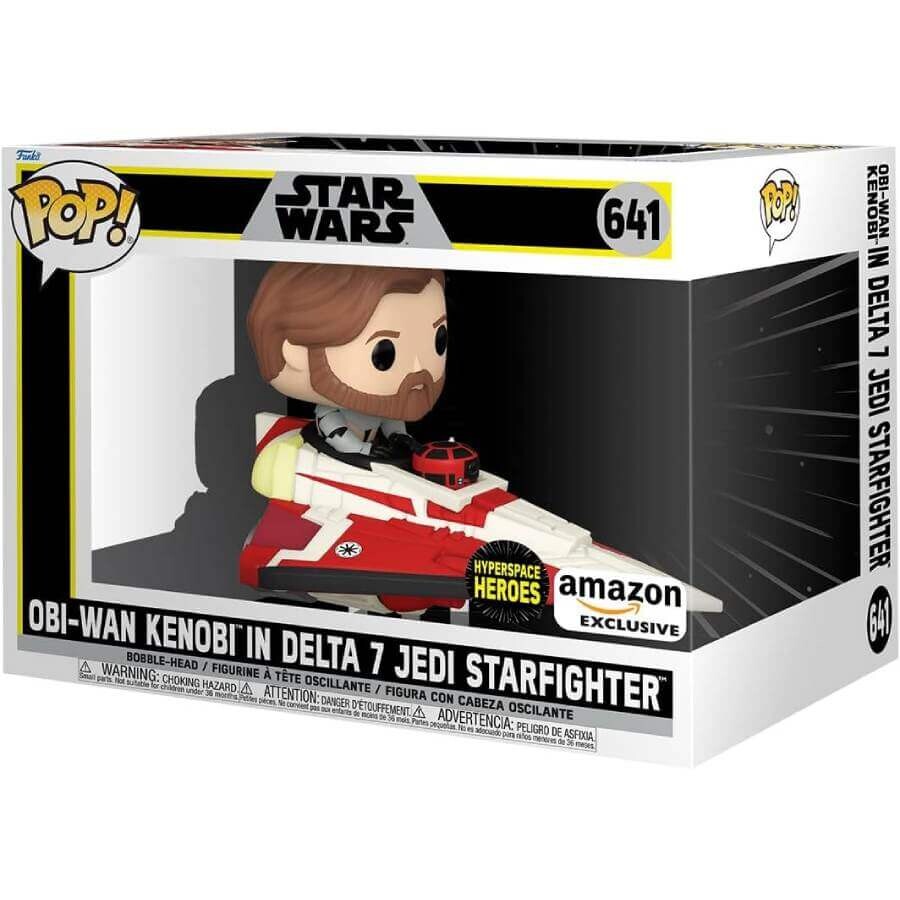Фигурка Funko POP! Star Wars: Hyperspace Heroes - OBI-Wan Kenobi in Delta 7 Jedi Starfighter
Фигурка Funko POP! Star Wars: Hyperspace Heroes - OBI-Wan Kenobi in Delta 7 Jedi Starfighter