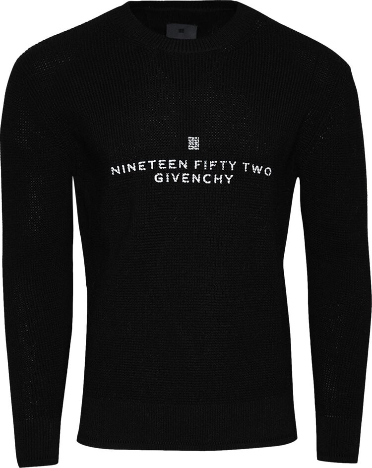 Толстовка Givenchy Waffle Crewneck 'Black', черный 
Толстовка Givenchy Waffle Crewneck 'Black', черный