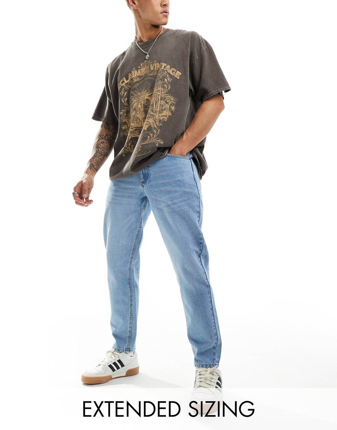 Джинсы Asos Design Classic Rigid, светло-синий
Джинсы Asos Design Classic Rigid, светло-синий