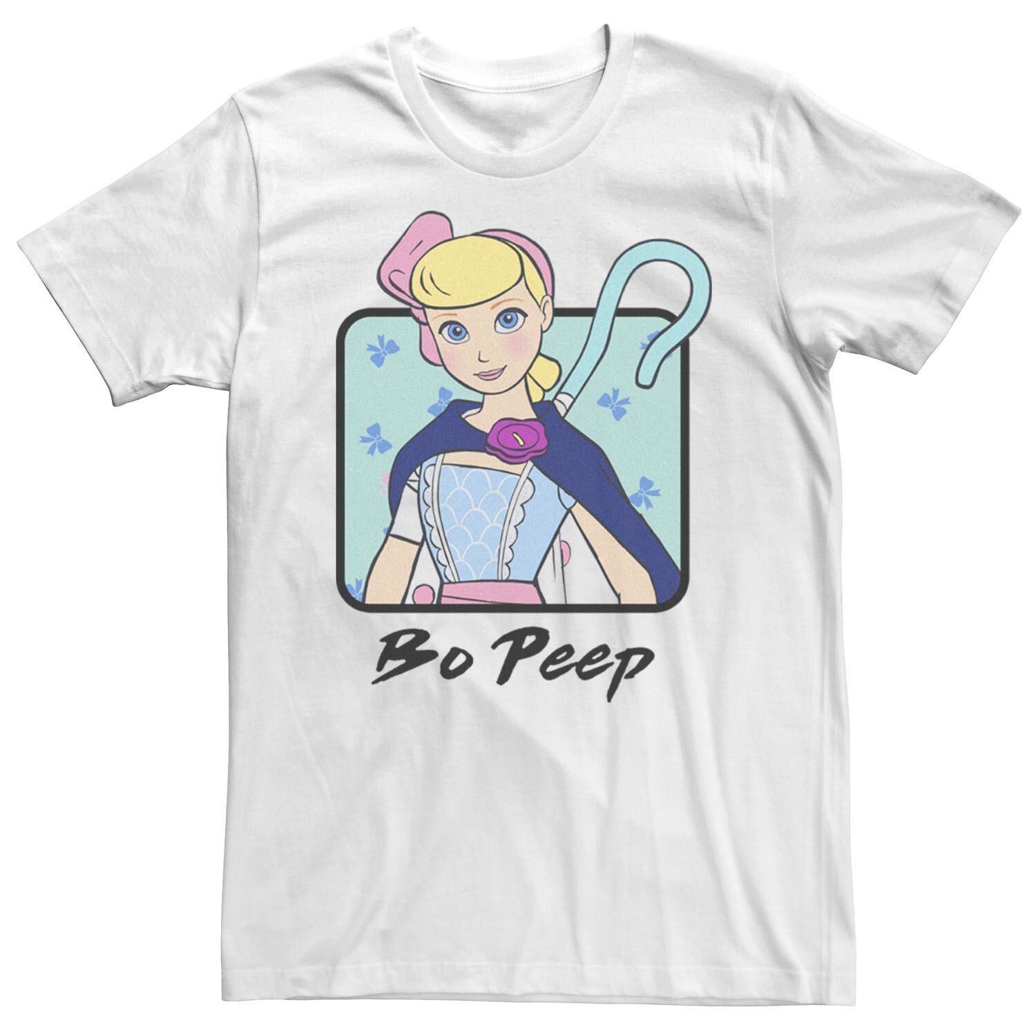 Мужская футболка Toy Story 4 Bo Peep с цветным бюстом и портретом Disney / Pixar
Мужская футболка Toy Story 4 Bo Peep с цветным бюстом и портретом Disney / Pixar