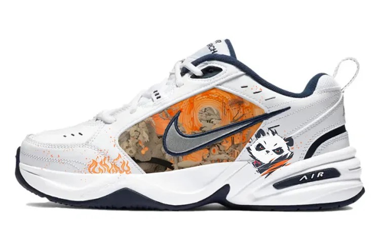 Кастомизированные кроссовки Nike Air Monarch 4 Chunky Sneakers Unisex, белый/синий/оранженвый
Кастомизированные кроссовки Nike Air Monarch 4 Chunky Sneakers Unisex, белый/синий/оранженвый