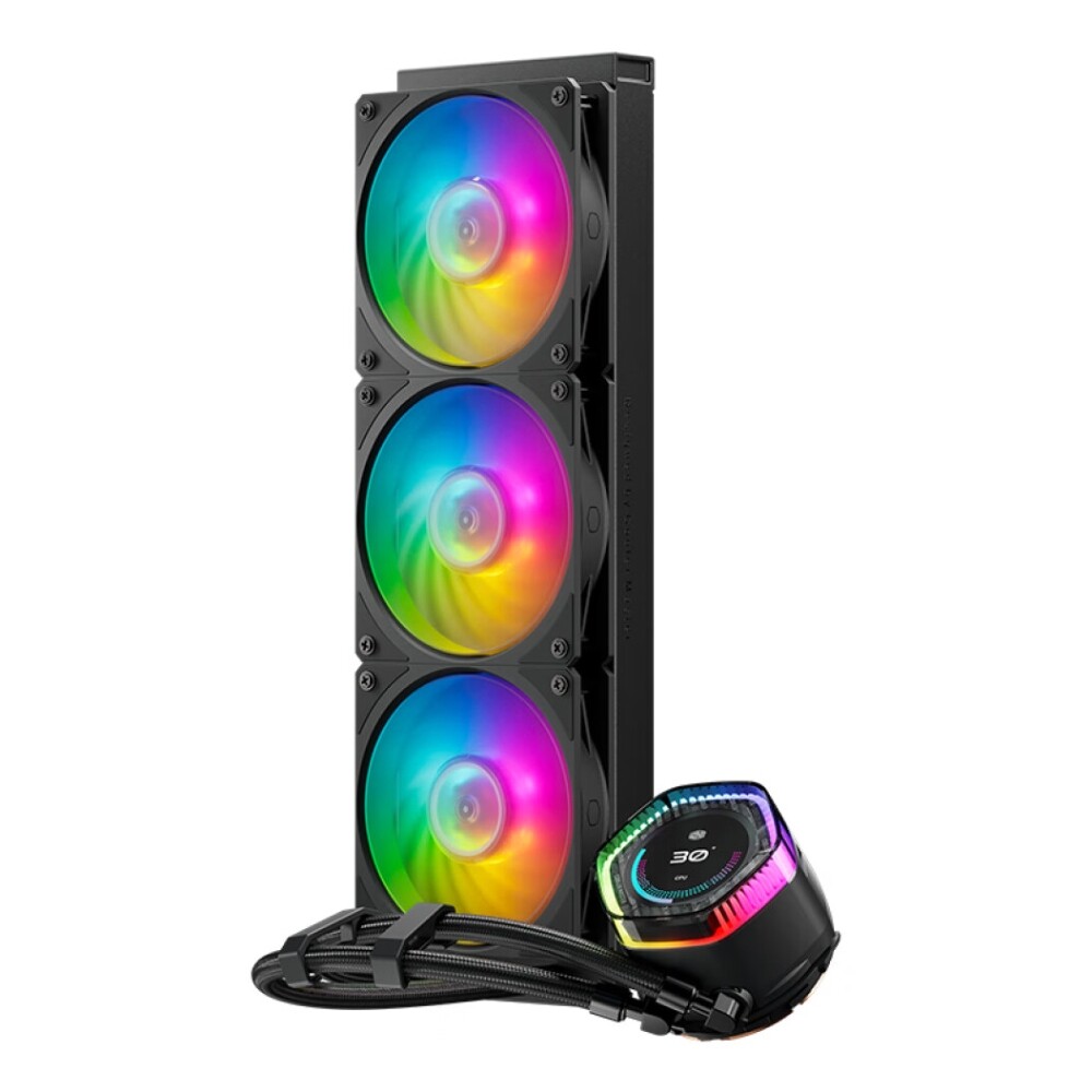 Система водяного охлаждения Cooler Master MasterLiquid 360, черный
Система водяного охлаждения Cooler Master MasterLiquid 360, черный