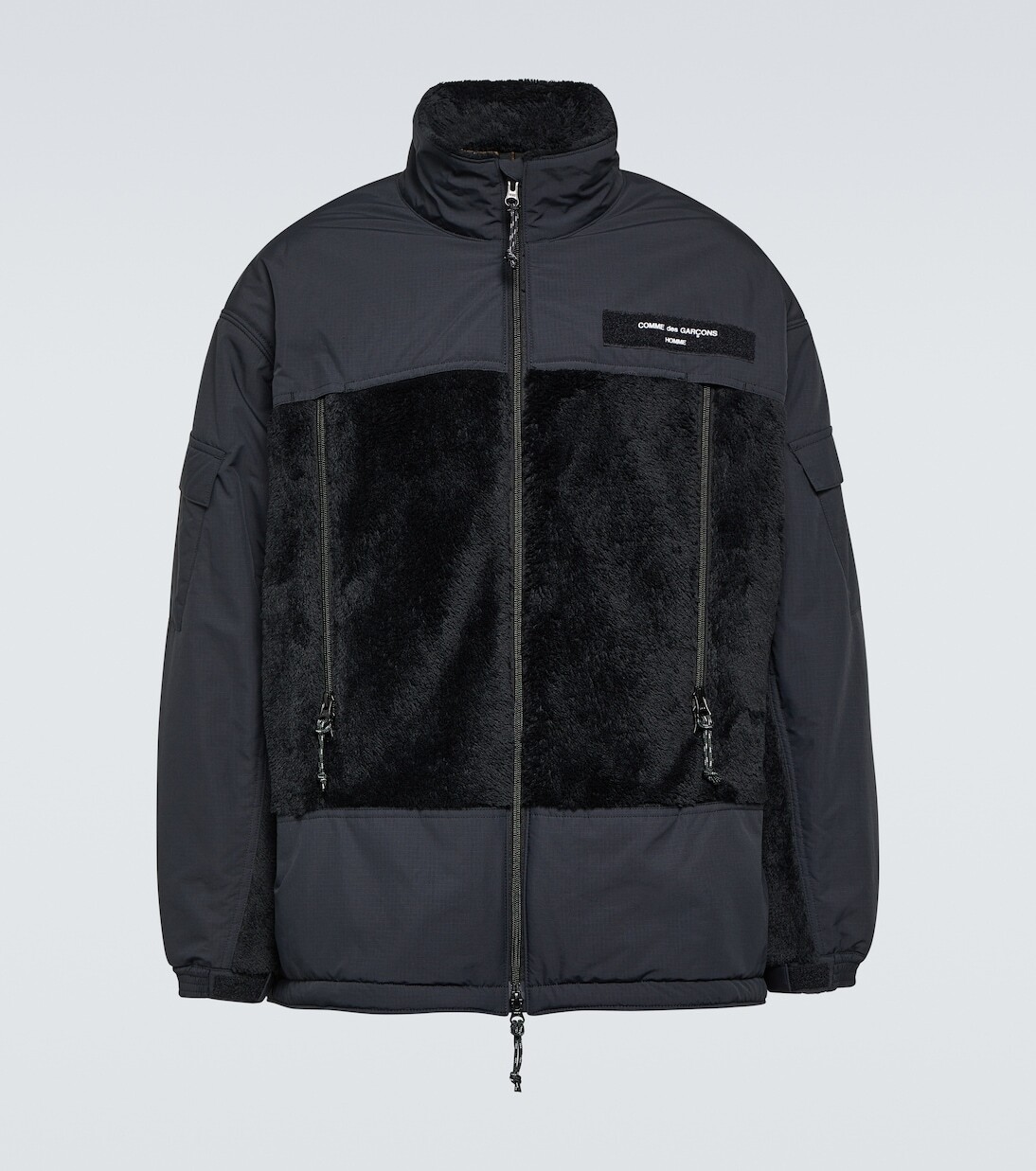 Куртка из искусственной овчины со вставками Comme Des Garçons Homme, черный
Куртка из искусственной овчины со вставками Comme Des Garçons Homme, черный