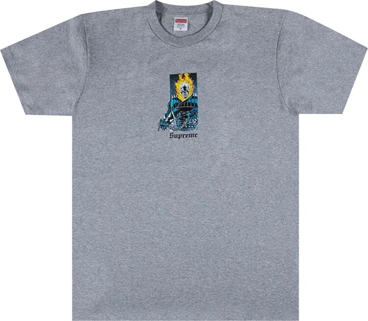 Футболка Supreme Ghost Rider Tee 'Heather Grey', серый
Футболка Supreme Ghost Rider Tee 'Heather Grey', серый