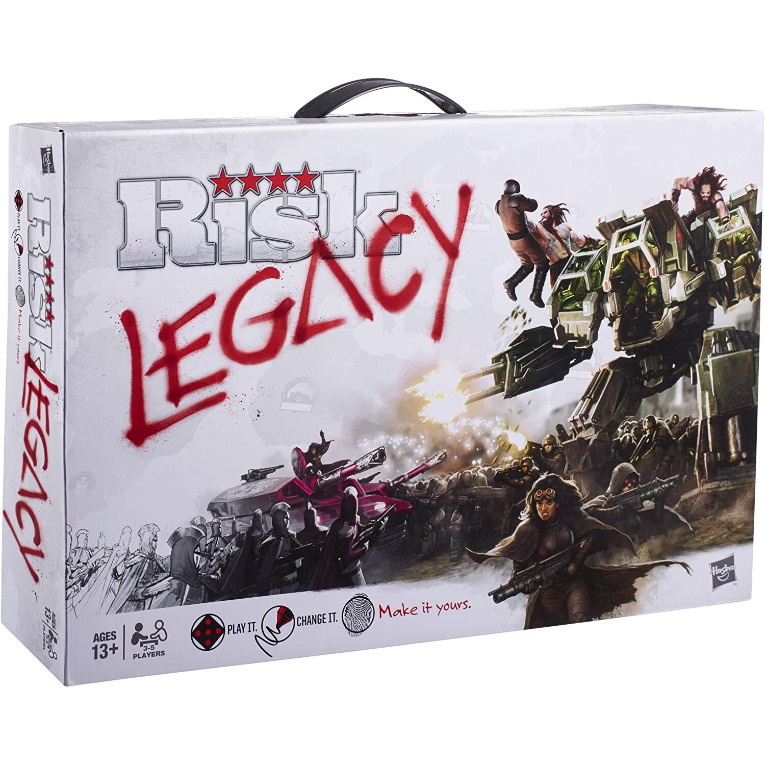 Настольная игра Hasbro Gaming: Risk Legacy
Настольная игра Hasbro Gaming: Risk Legacy