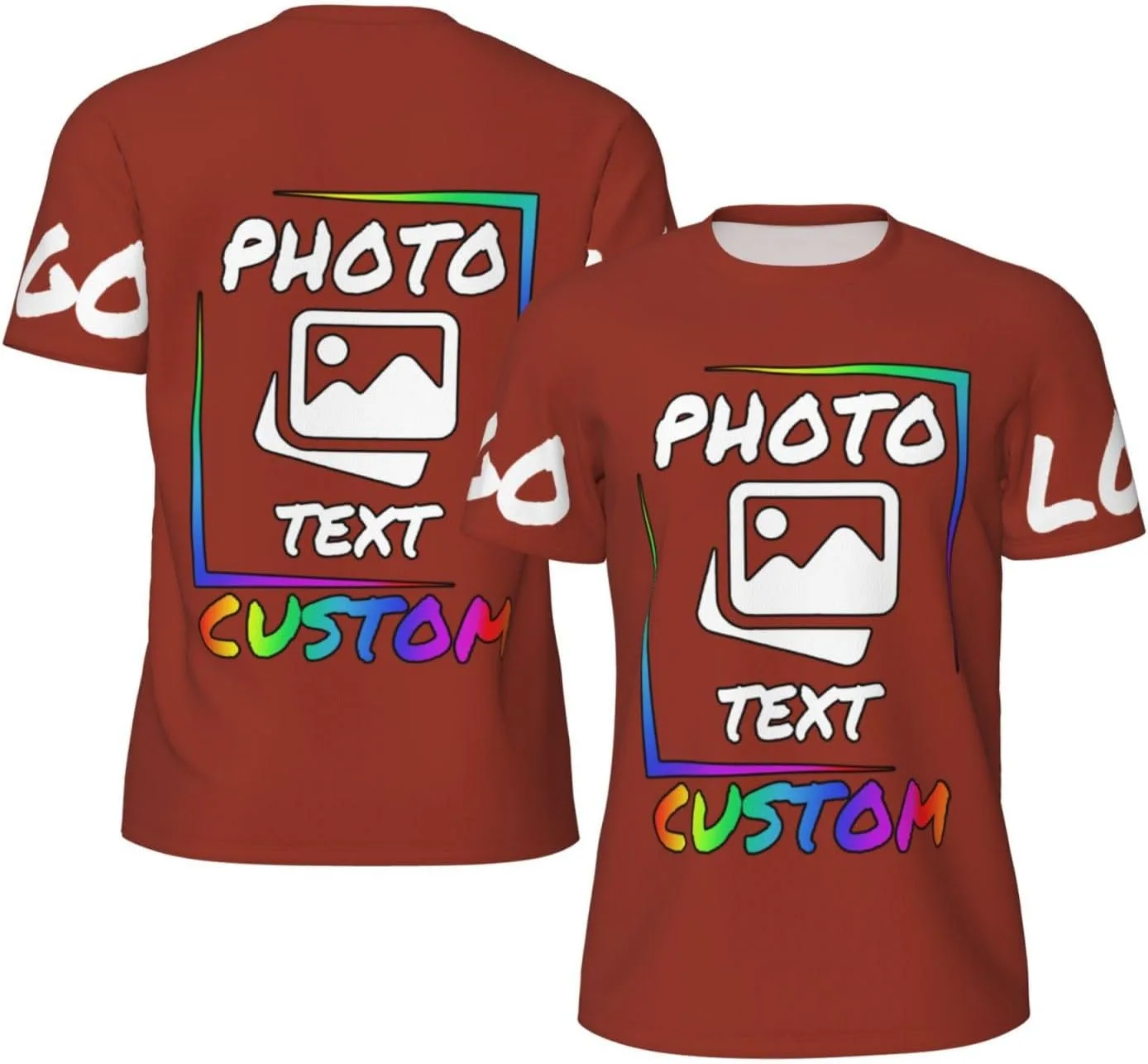 Футболка Custom с принтом спереди и сзади
Футболка Custom с принтом спереди и сзади