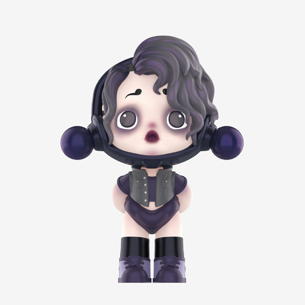 Фигурка Pop Mart Skullpanda x The Addams Family Series, Parker 
Фигурка Pop Mart Skullpanda x The Addams Family Series, Parker