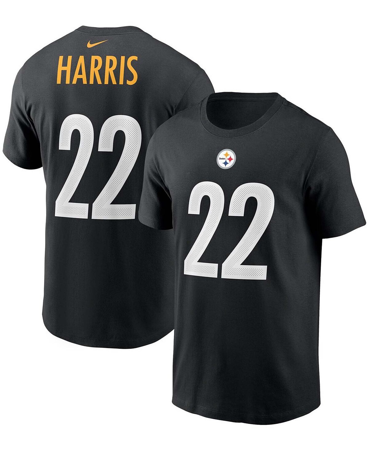 Мужская футболка najee harris black pittsburgh steelers 2021 nfl draft first round pick player с именем и номером Nike, черный
Мужская футболка najee harris black pittsburgh steelers 2021 nfl draft first round pick player с именем и номером Nike, черный
