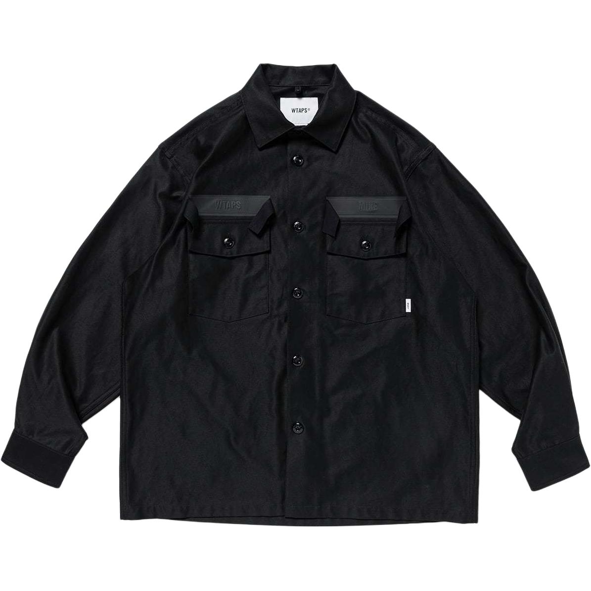 Рубашка Cbw 01 Cotton Overshirt WTAPS, черный
Рубашка Cbw 01 Cotton Overshirt WTAPS, черный