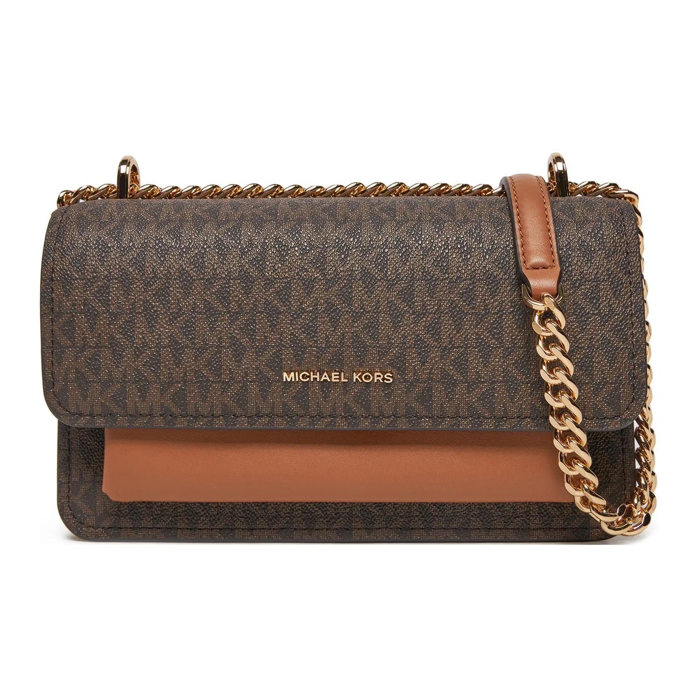 MICHAEL KORS Искусственная кожаная поясная сумка через плечо маленькая женская сумка тёмно-коричневая и жёлудево-коричневая
MICHAEL KORS Искусственная кожаная поясная сумка через плечо маленькая женская сумка тёмно-коричневая и жёлудево-коричневая