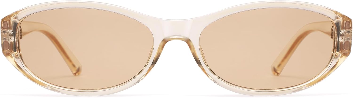 Ретро овальные солнцезащитные очки для женщин, стильные «кошачий глаз» в стиле 90-х, легкие, модные, узкие, квадратные солнцезащитные очки AP3727 Appassal, C5 Champagne/Light Brown
Ретро овальные солнцезащитные очки для женщин, стильные «кошачий глаз» в стиле 90-х, легкие, модные, узкие, квадратные солнцезащитные очки AP3727 Appassal, C5 Champagne/Light Brown