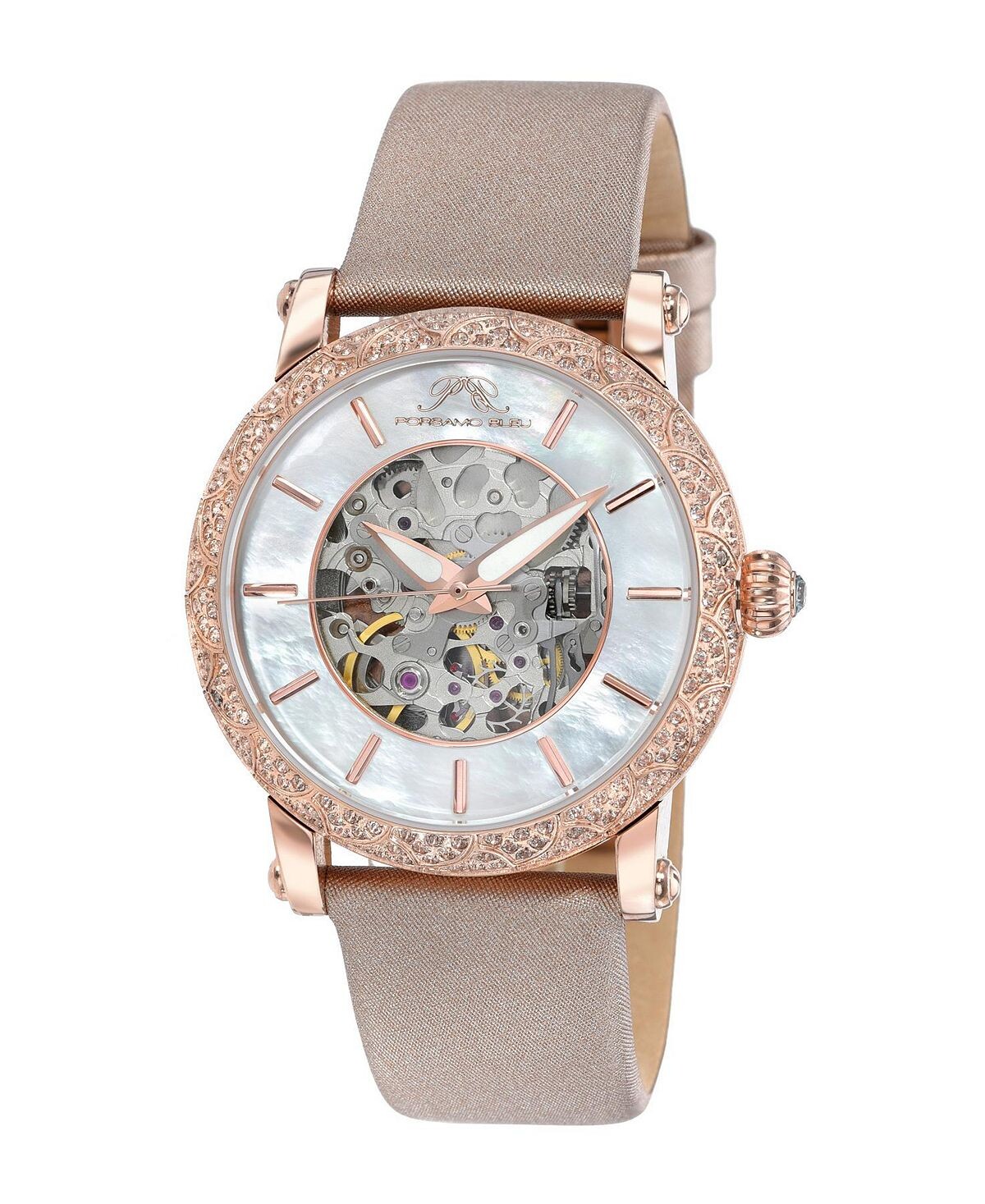 Женские автоматические часы Liza с атласным кожаным ремешком 691DLIL Porsamo Bleu
Женские автоматические часы Liza с атласным кожаным ремешком 691DLIL Porsamo Bleu