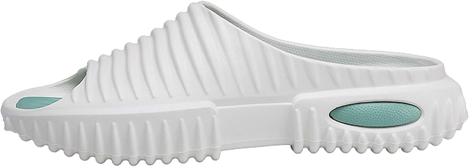 Мужские летние домашние тапочки с толстой подошвой и противоскользящей поверхностью, быстро сохнущие легкие душевые шлепанцы Generic, белый/зеленый
Мужские летние домашние тапочки с толстой подошвой и противоскользящей поверхностью, быстро сохнущие легкие душевые шлепанцы Generic, белый/зеленый