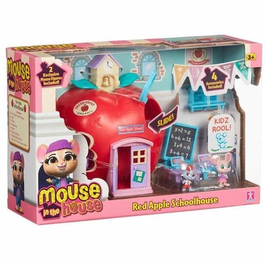 Игровой набор Bandai Mouse In The House Red Apple Schoolhouse, 24 x 16,5 x 8 см
Игровой набор Bandai Mouse In The House Red Apple Schoolhouse, 24 x 16,5 x 8 см