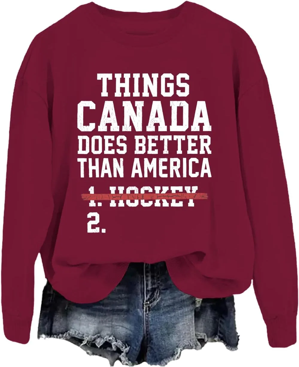 Свитшот Things Canada Does Better Than America Phncal
Свитшот Things Canada Does Better Than America Phncal
