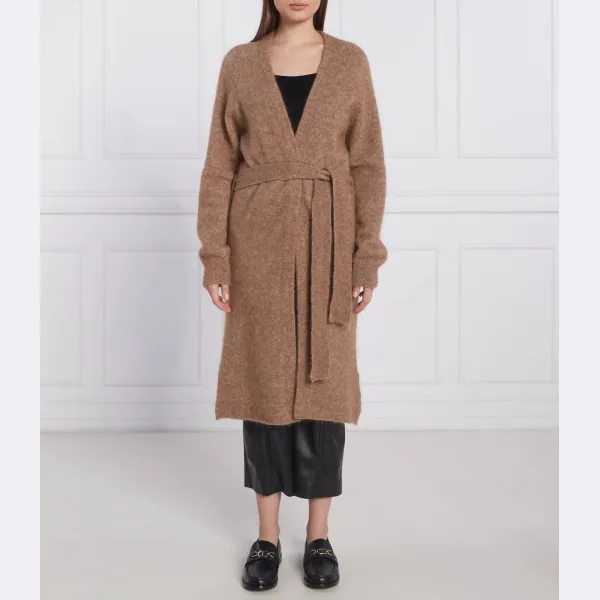 Кардиган классического кроя из шерсти фьорда Marella, коричневый
Кардиган классического кроя из шерсти фьорда Marella, коричневый