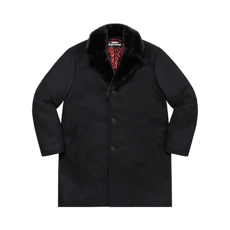 Пальто Supreme Fur Collar Car Coat 'Black'
Пальто Supreme Fur Collar Car Coat 'Black'