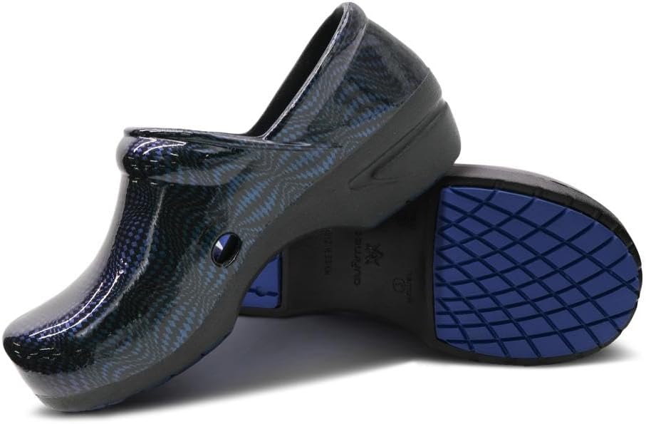 Сабо для медсестер Anywear SR Angel - Нескользящая рабочая обувь для женщин и мужчин - Противоскользящие комфортные туфли для медсестер, Ecliptic
Сабо для медсестер Anywear SR Angel - Нескользящая рабочая обувь для женщин и мужчин - Противоскользящие комфортные туфли для медсестер, Ecliptic