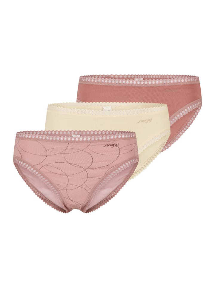 Трусы Sloggi, бежевый/розовый
Трусы Sloggi, бежевый/розовый