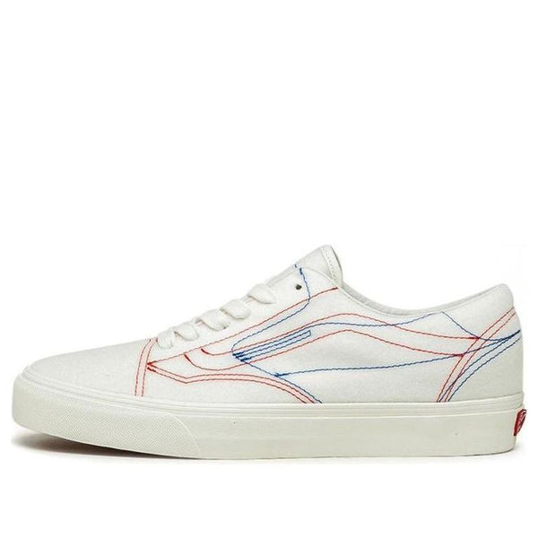 Кроссовки taka hayashi x sk8-low lx 'diy - marshmallow' Vans, белый 
Кроссовки taka hayashi x sk8-low lx 'diy - marshmallow' Vans, белый