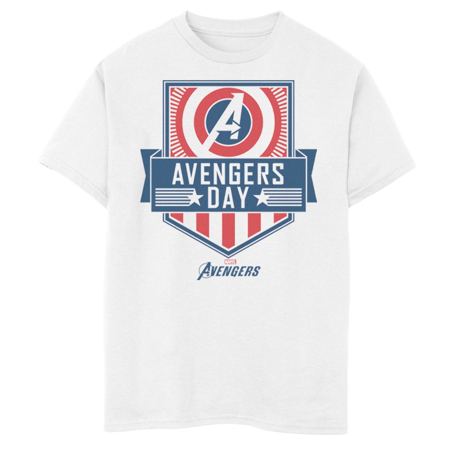 Футболка со щитом «День Мстителей» для мальчиков 8–20 лет Licensed Character
Футболка со щитом «День Мстителей» для мальчиков 8–20 лет Licensed Character