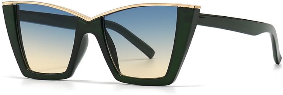 Модные солнцезащитные очки «кошачий глаз» для женщин и мужчин, винтажные, класса люкс, солнцезащитные очки UV400, трендовые солнцезащитные очки generic, C5 Green Blue Tea
Модные солнцезащитные очки «кошачий глаз» для женщин и мужчин, винтажные, класса люкс, солнцезащитные очки UV400, трендовые солнцезащитные очки generic, C5 Green Blue Tea