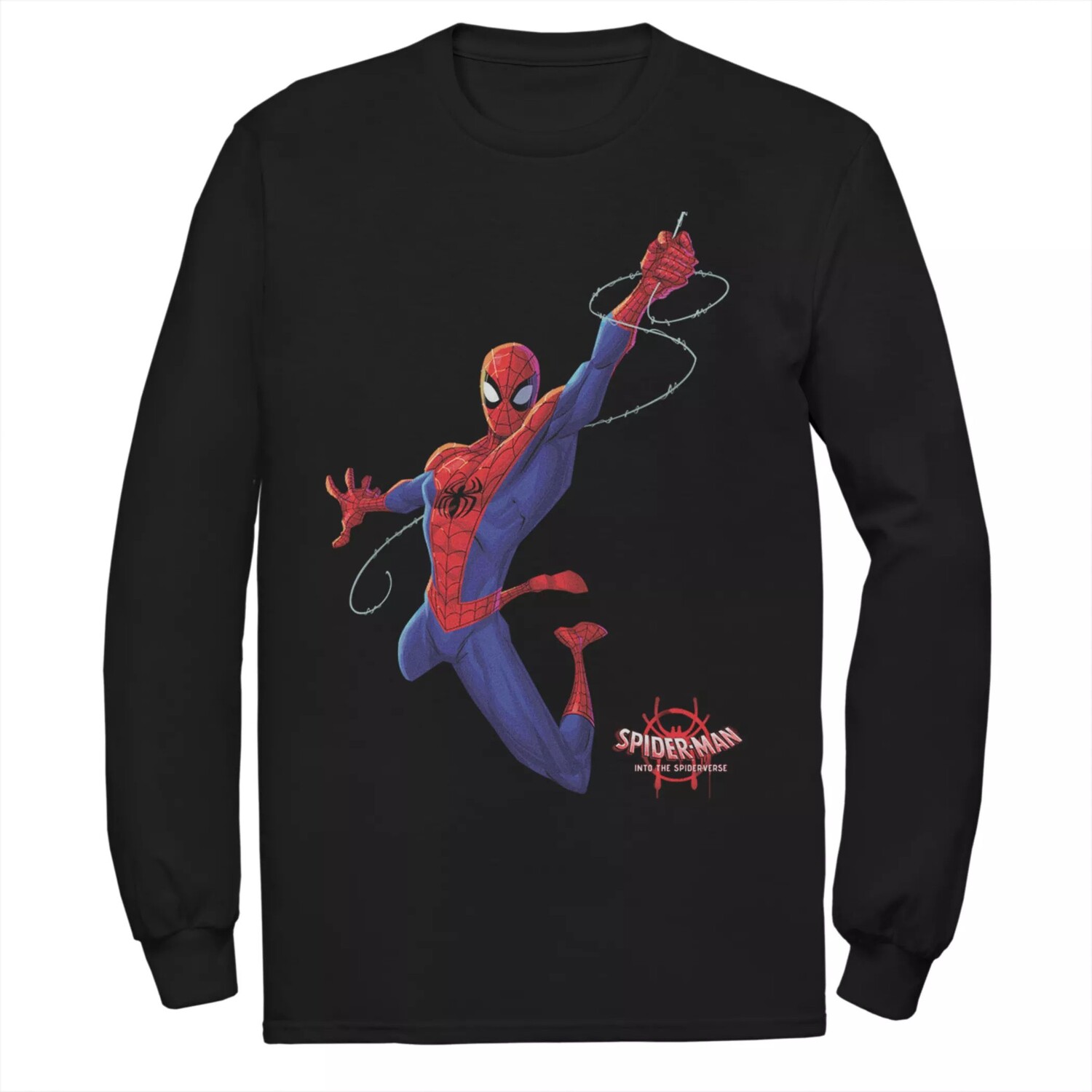 Мужская футболка Marvel Spider-Verse Real Spider-Man Licensed Character 
Мужская футболка Marvel Spider-Verse Real Spider-Man Licensed Character