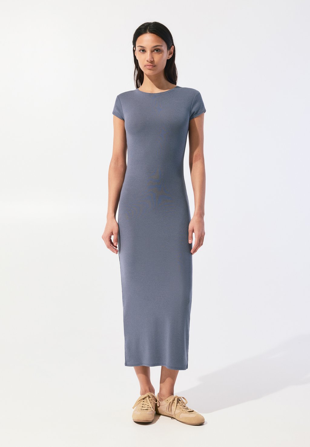 Платье из джерси PULL&BEAR, синий
Платье из джерси PULL&BEAR, синий