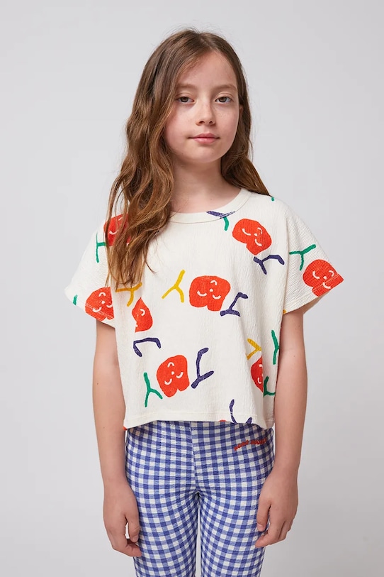 Детская футболка Smiling Bobo Choses, белый
Детская футболка Smiling Bobo Choses, белый