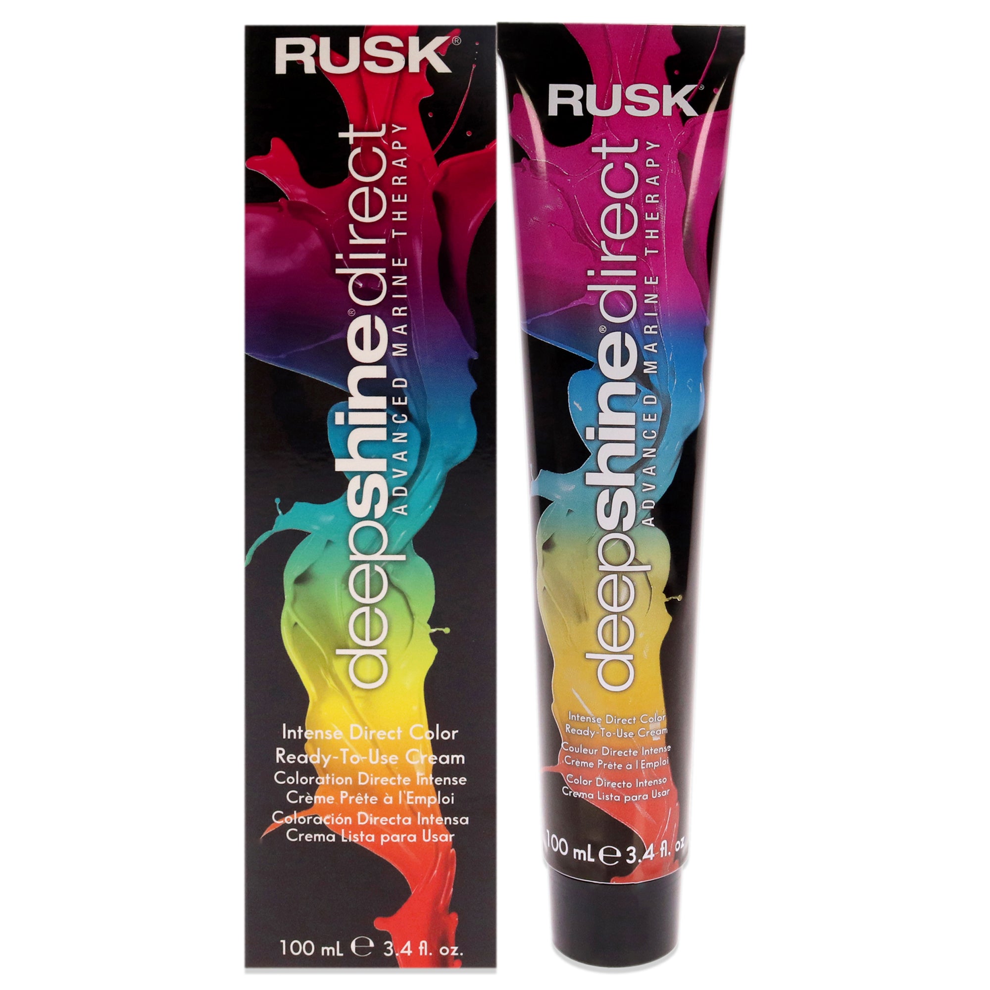 Краска для волос Deepshine Intense Direct Color - прозрачная от Rusk, подходит для мужчин и женщин - 3,4 унции, прозрачный
Краска для волос Deepshine Intense Direct Color - прозрачная от Rusk, подходит для мужчин и женщин - 3,4 унции, прозрачный