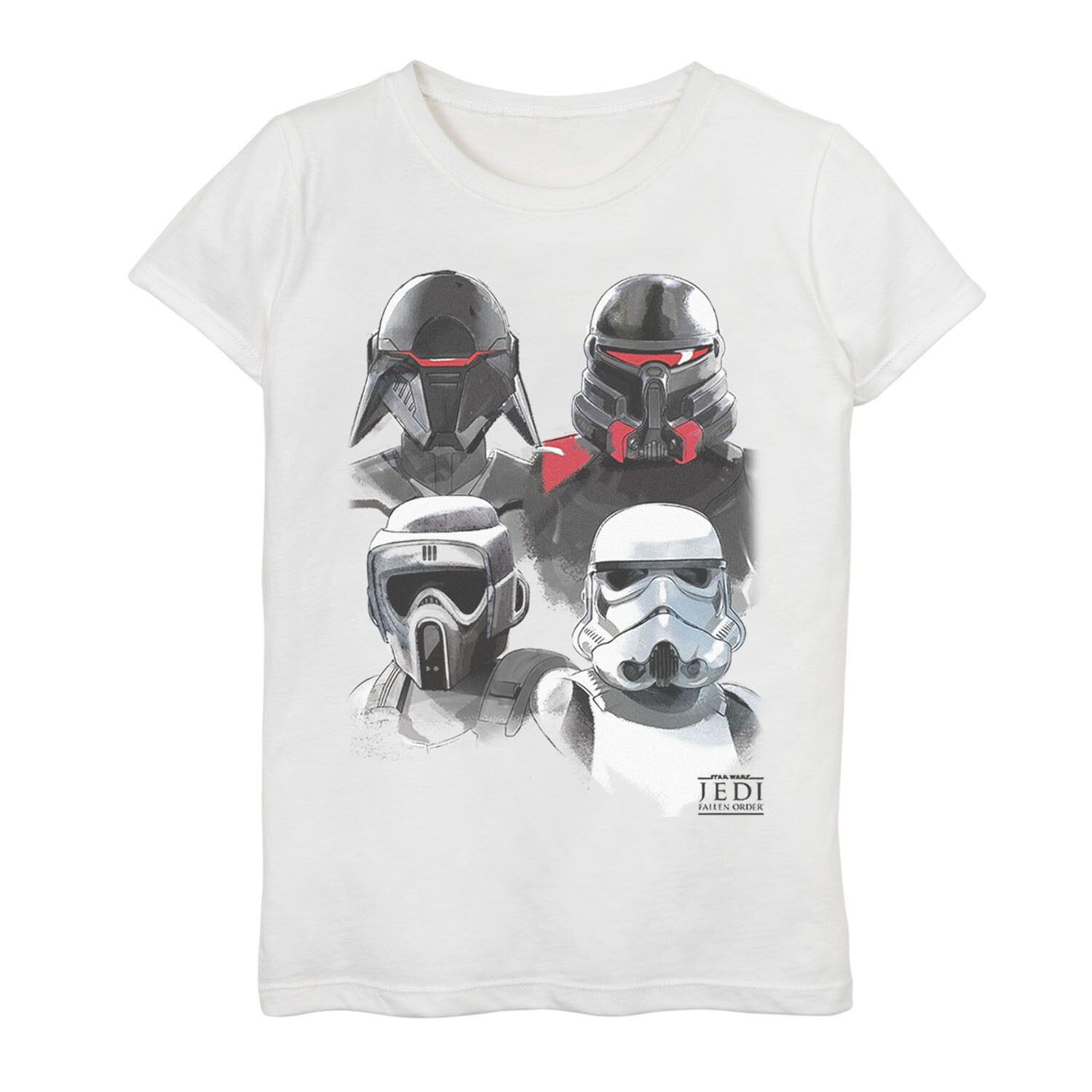 Футболка «Отряд инквизиторов Дарта Вейдера» для девочек 7–16 лет «Звездные войны: Джедай: Падший орден» Star Wars
Футболка «Отряд инквизиторов Дарта Вейдера» для девочек 7–16 лет «Звездные войны: Джедай: Падший орден» Star Wars